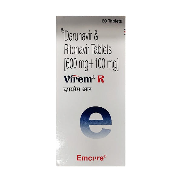 Virem-R Tablet (Darunavir/Ritonavir)