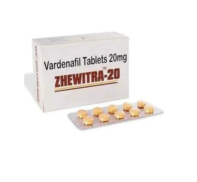 Zhewitra 20mg Tablet (Vardenafil)