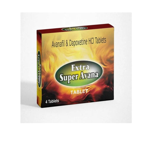 Extra Super Avana Tablet (Avanafil/Dapoxetine)