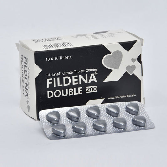 Fildena Double 200mg Tablets (Sildenafil Citrate)