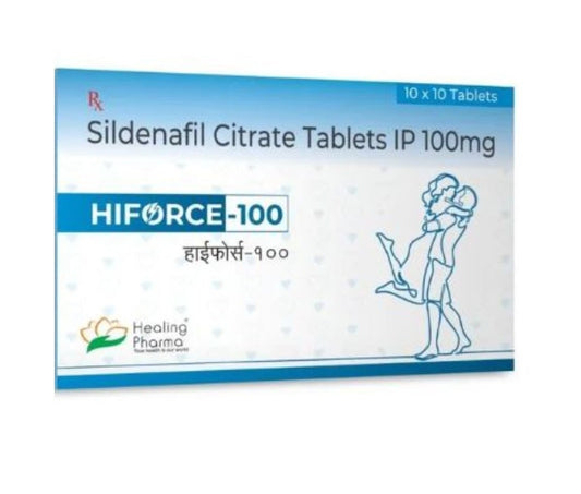 Hiforce 100mg Tablet (Sildenafil Citrate)