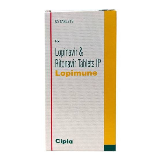 Lopimune Tablet (Lopinavir/Ritonavir)