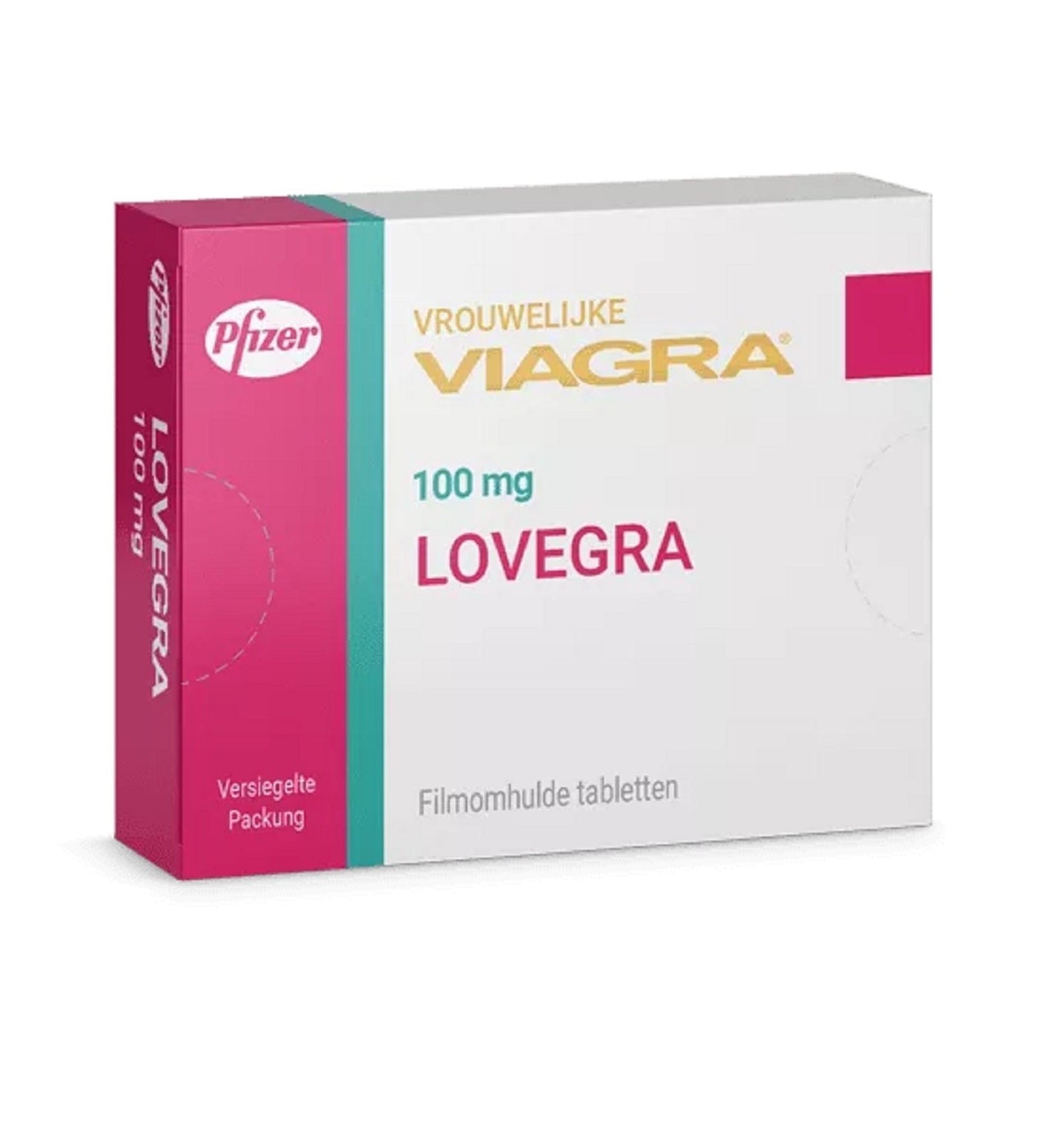 Lovegra 100mg Tablet (Sildenafil Citrate)