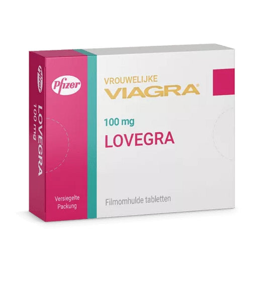Lovegra 100mg Tablet (Sildenafil Citrate)