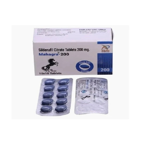 Mahagra 100mg Tablet (Sildenafil Citrate)