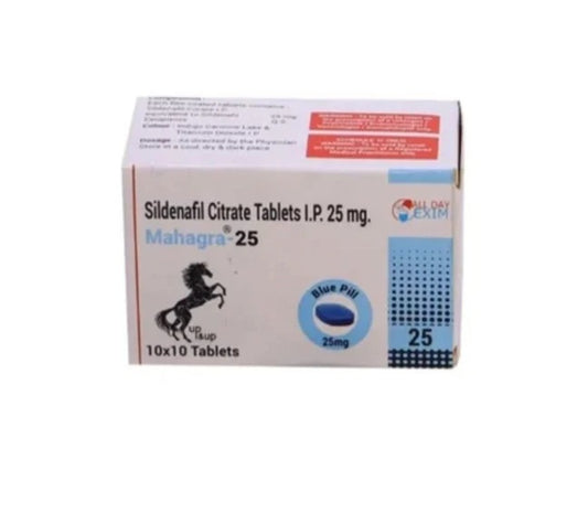 Mahagra 25mg Tablet (Sildenafil Citrate)