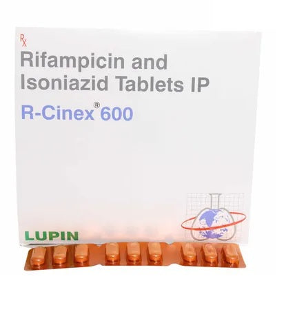 R-Cinex 600 Tablet (Isoniazid/Rifampicin)