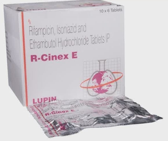 R-Cinex E Tablet (Isoniazid/Rifampicin/Ethambutol)