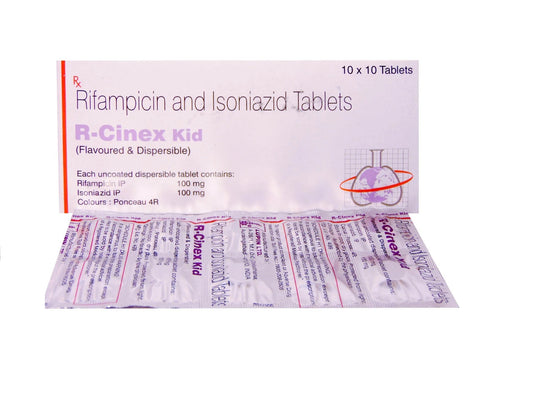 R-Cinex Kid Tablet (Isoniazid/Rifampicin)