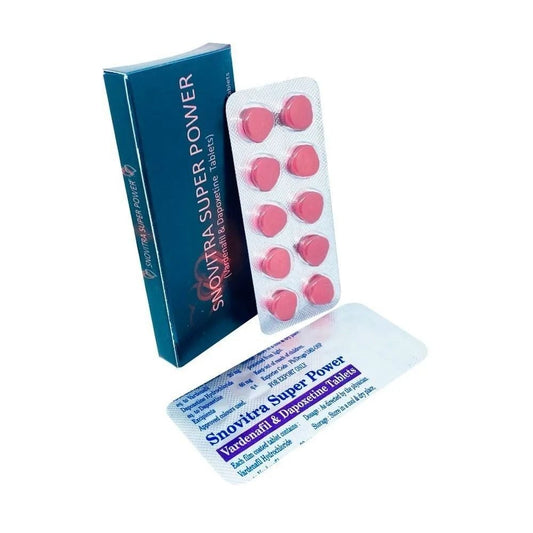 Snovitra Super Power Tablet (Vardenafil/Dapoxetine)