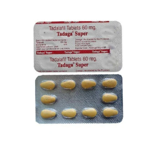 Tadaga Super 60mg Tablet (Tadalafil)