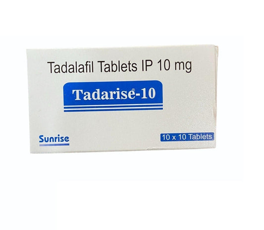 Tadarise 10mg Tablet (Tadalafil)