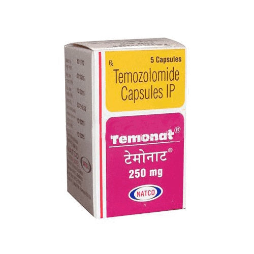Temonat 250mg Capsule (Temozolomide)