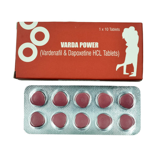 Varda Power Tablet (Vardenafil/Dapoxetine)