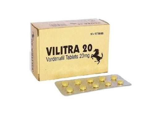 Vilitra 20mg Tablet (Vardenafil)