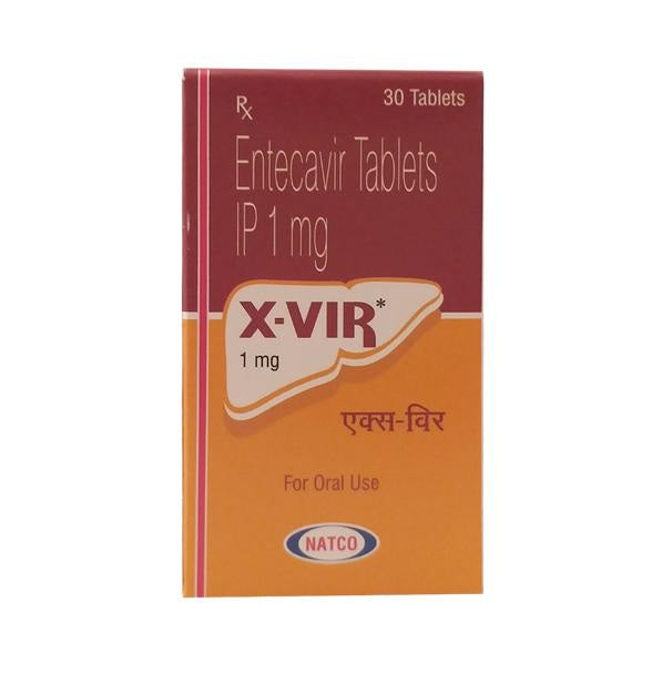 X-Vir 1mg Tablet (Entecavir)